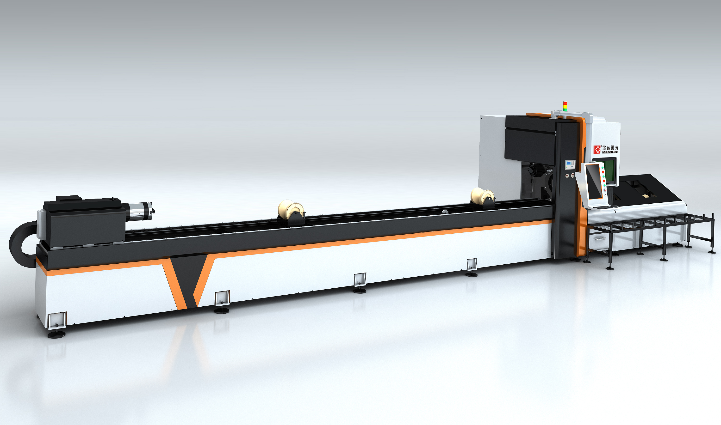 Máquinas de corte de tubos a laser com controlo digital