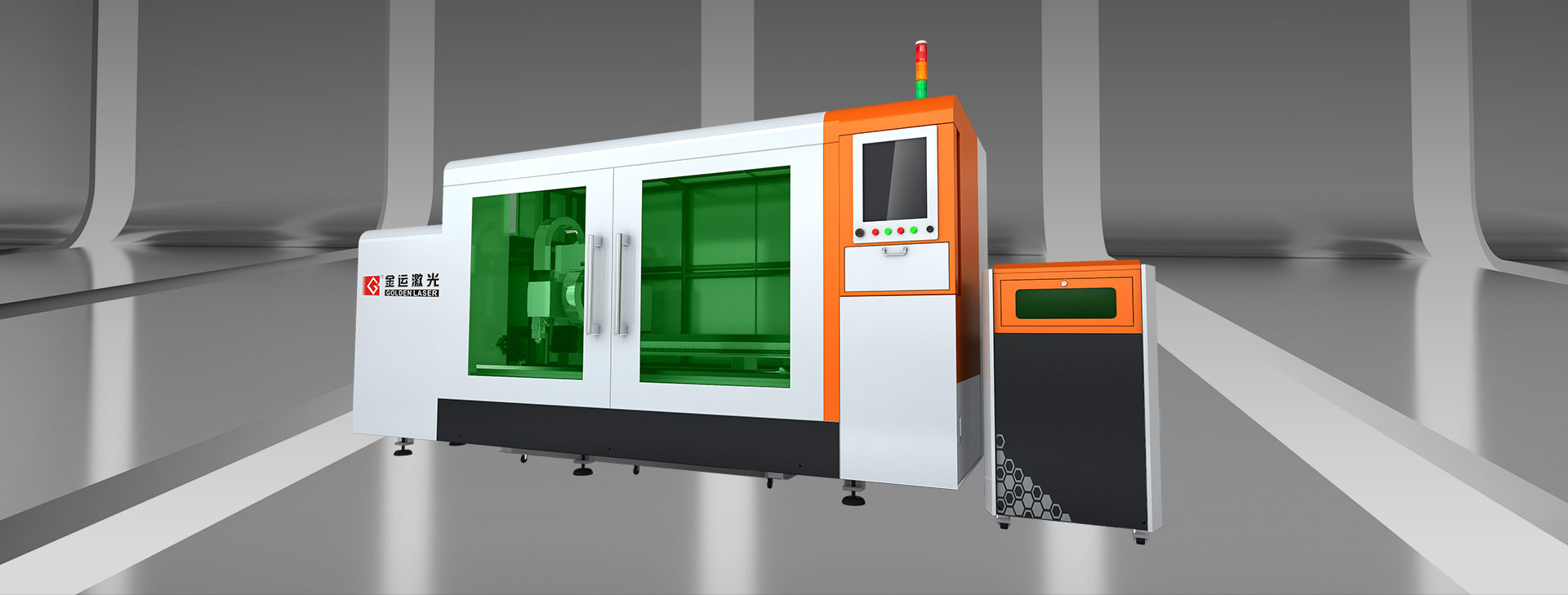 Máquina de corte a laser de tubo T2000 de peças acabadas