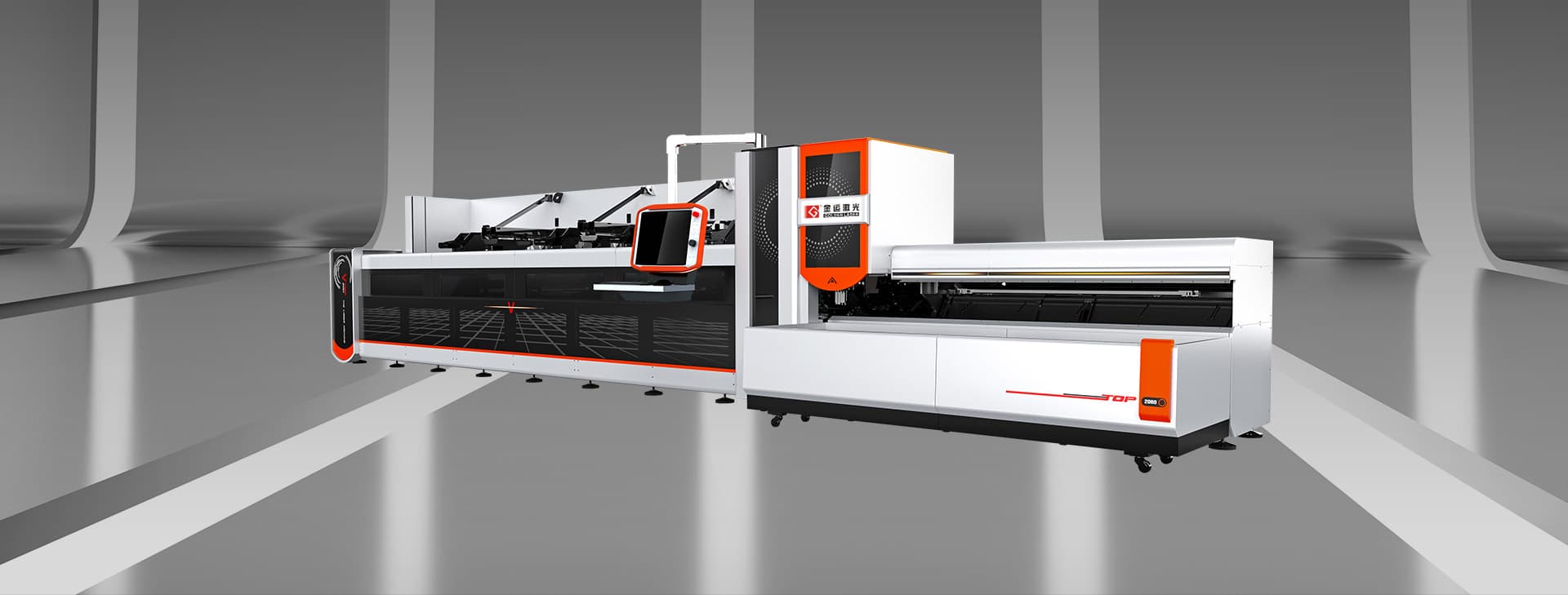 Máquina de cortar tubos de laser CNC Inteligente P2060A