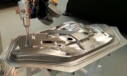 Máquina de Cortar Laser Robô 3D com Estrutura de Gantry