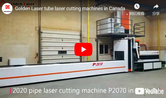 Máquinas de corte a laser de tubo laser dourado no Canadá