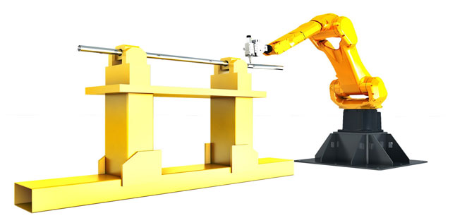 Máquina de cortar laser robô 3D com Tipo de suporte