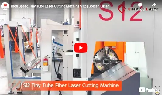 Máquina de corte a laser de tubo minúsculo de alta velocidade S12