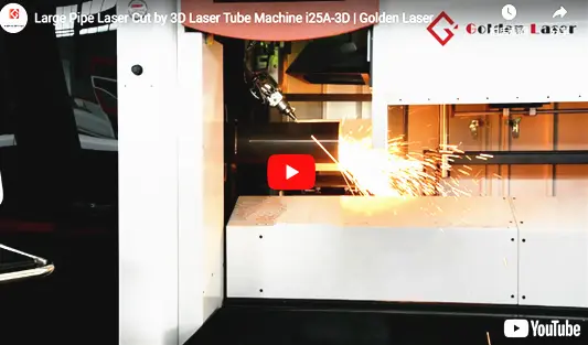 Tubo 3D máquina de corte a laser para corte de tubos de grande diâmetro
